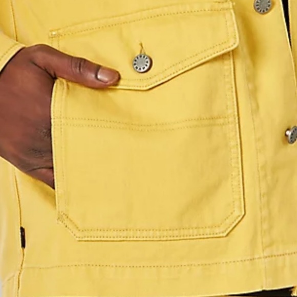 LEE® X THE HUNDREDS® CHORE JACKET IN YELLOW - Picture 12 of 16